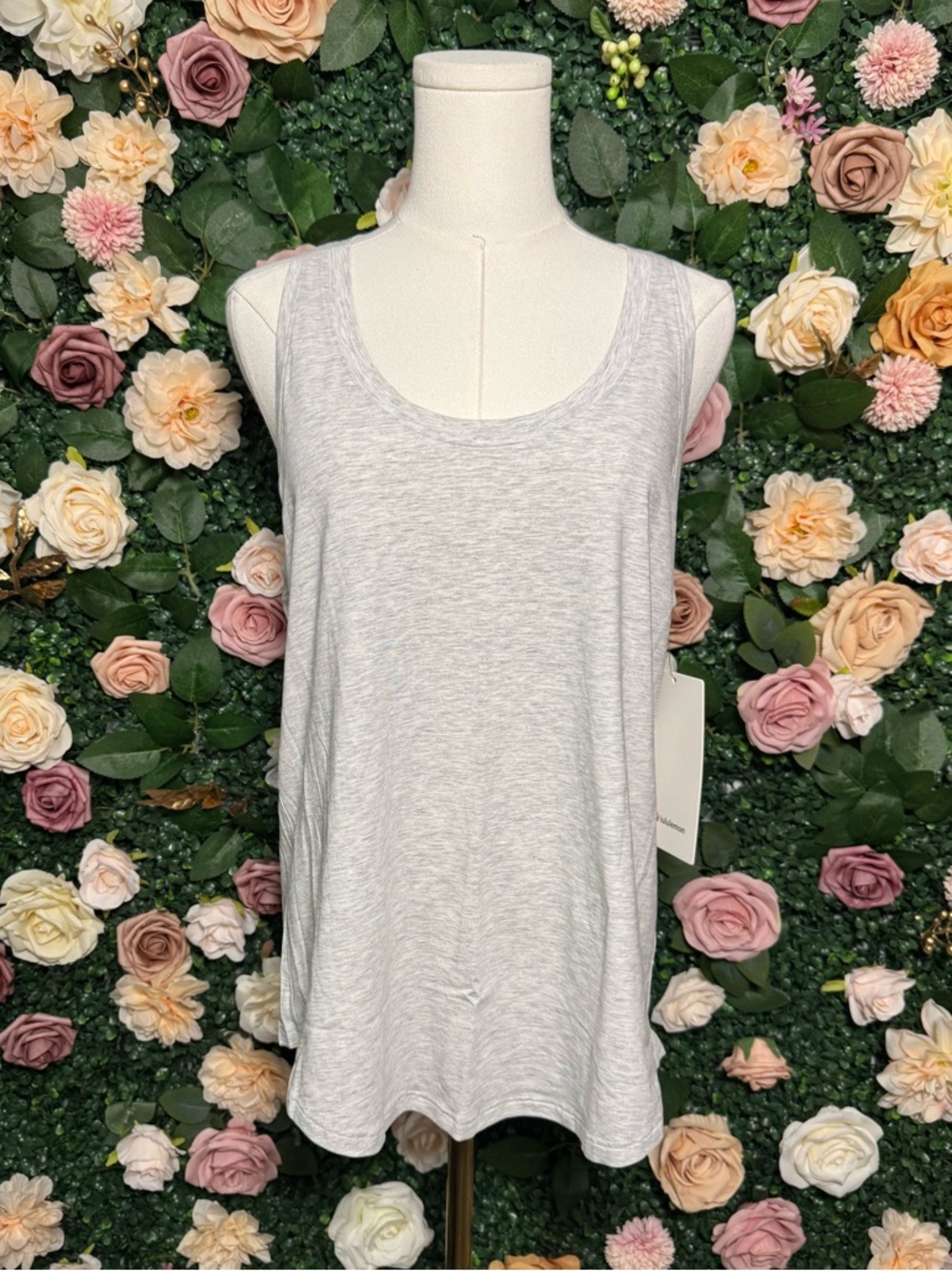 lululemon athletica Light Gray Love Tank